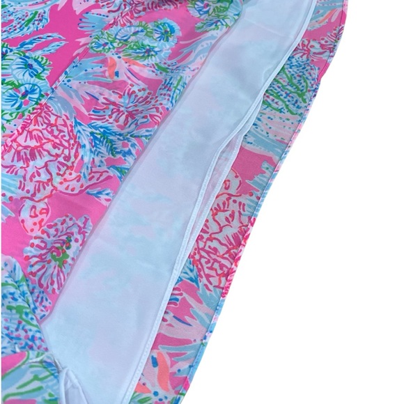 Lilly Pulitzer Cally Soft Shift Dress Prosecco Pink Seaing Things  size 00 - Picture 6 of 6